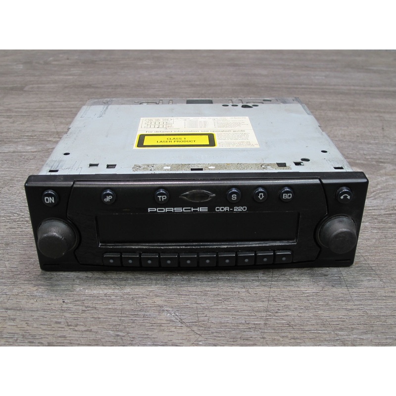 1999-2001 Porsche Boxster 986 CDR-220 Audio Radio Receiver Head Unit