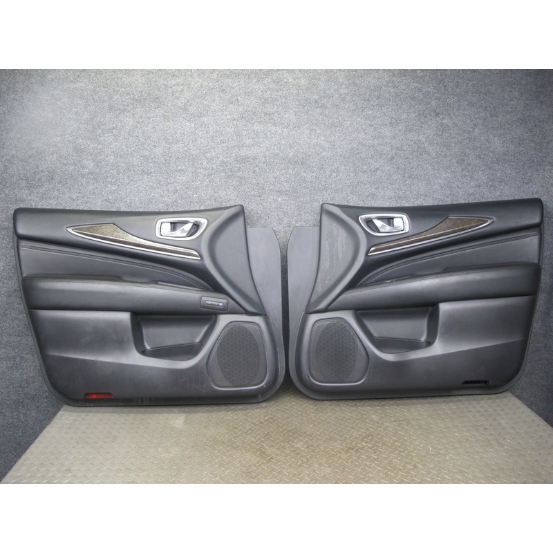 2013-2015 Infiniti JX35 QX60 Front Left & Right Door Trim Cover Panel Set of 2