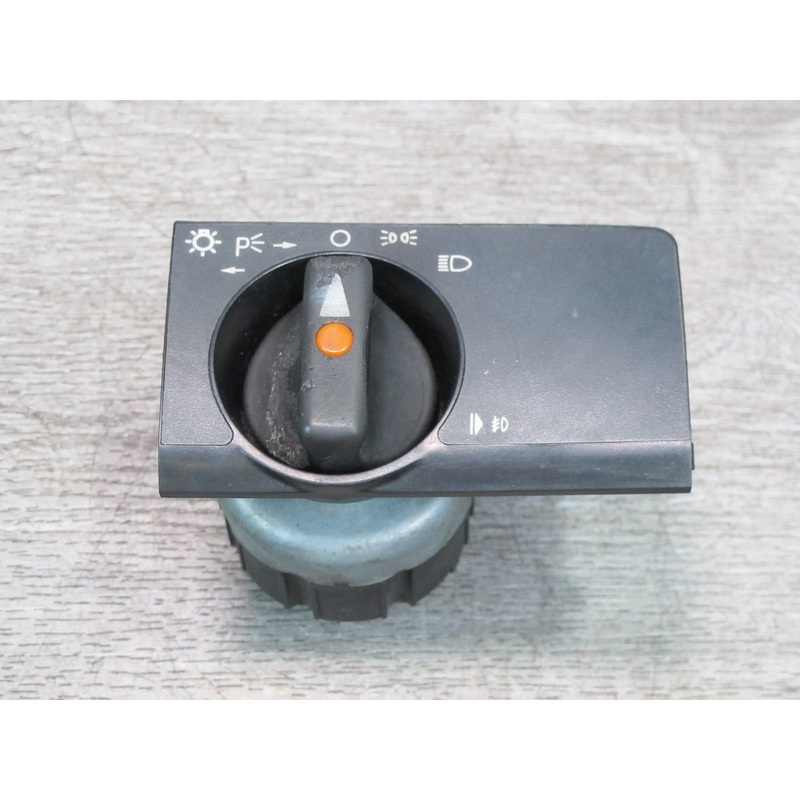 86-91 Mercedes W126 C126 Headlight Fog Light Knob Switch w Trim 0005456104 OEM