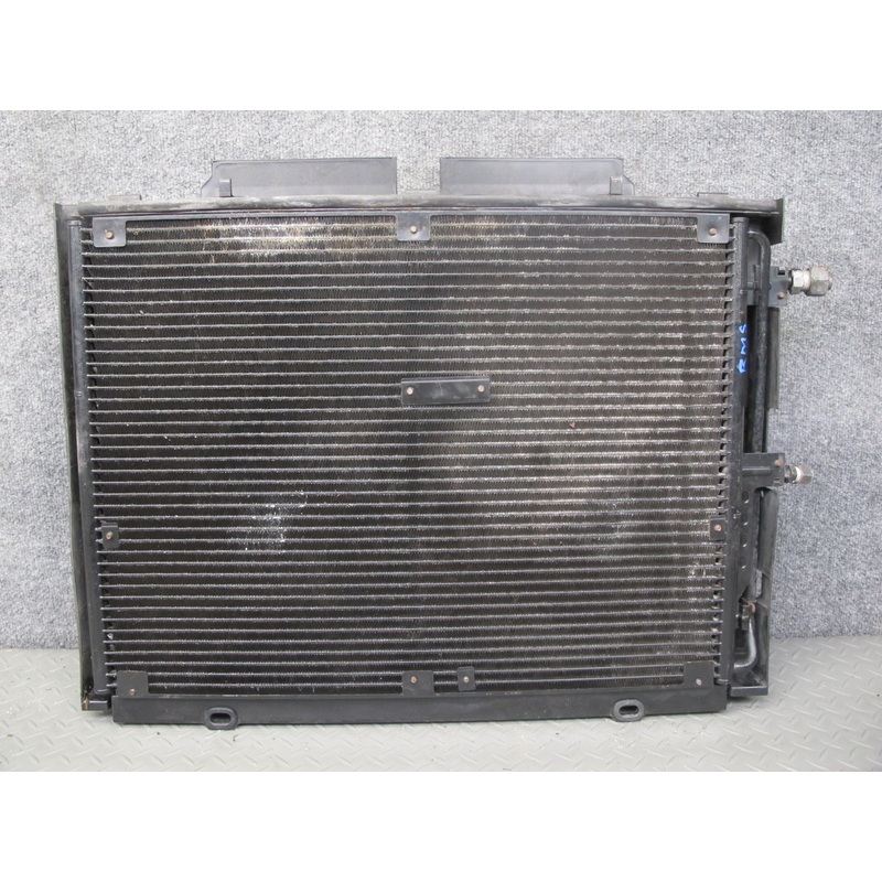 94-99 Mercedes W140 S500 A/C Air Condition Condenser w Fan & Shroud OEM