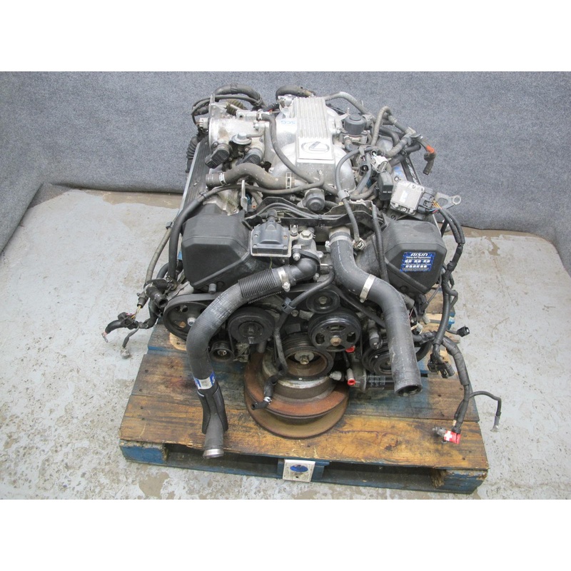 95-97 Lexus UZZ30L SC400 4.0L 1UZFE VIN H 5TH Rear Sump Complete Engine Motor