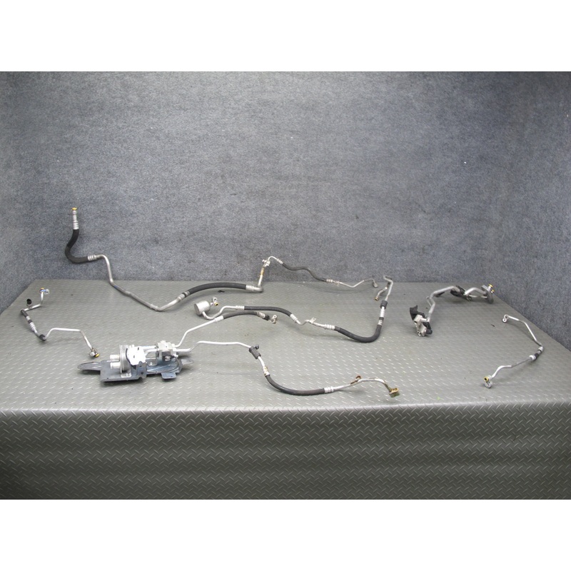 10-11 BMW X6 E72 Hybrid A/C Air Condition Compressor Hose Suction Line Pipe Set