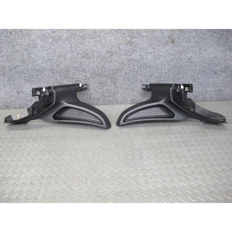 2008-2014 BMW E71 E72 X6 Rear Left & Right Lower C Pillar Storage Trim Panel Set