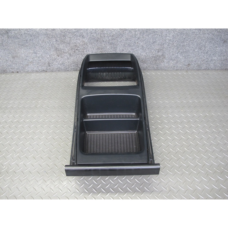 2008-2014 BMW X6 E71 E72 Rear Center Console Cover Trim Panel Storage Black
