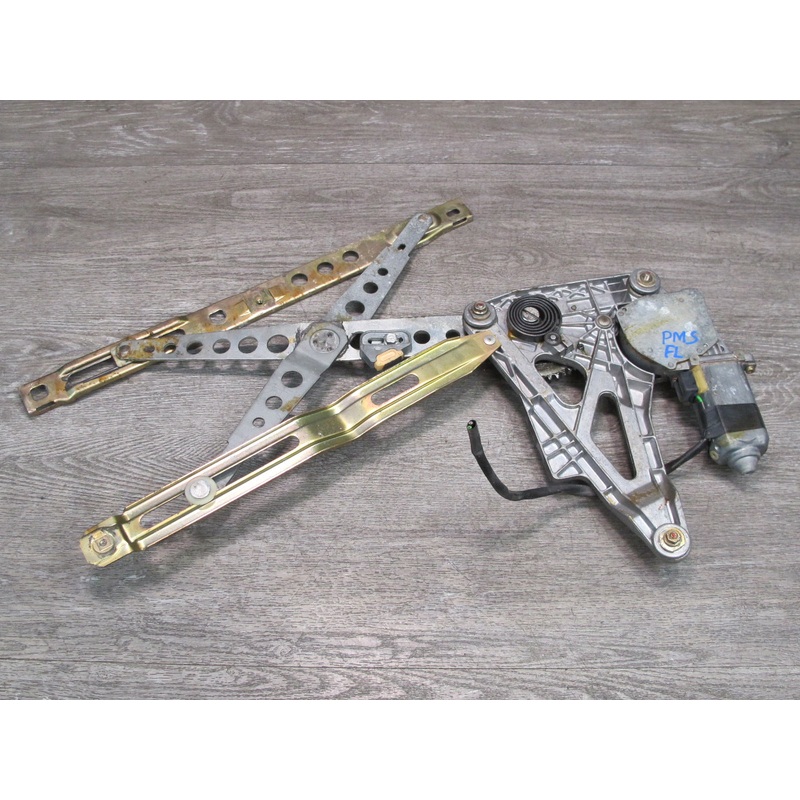 86-91 Mercedes W126 C126 Coupe Left Door Window Regulator w Motor OEM