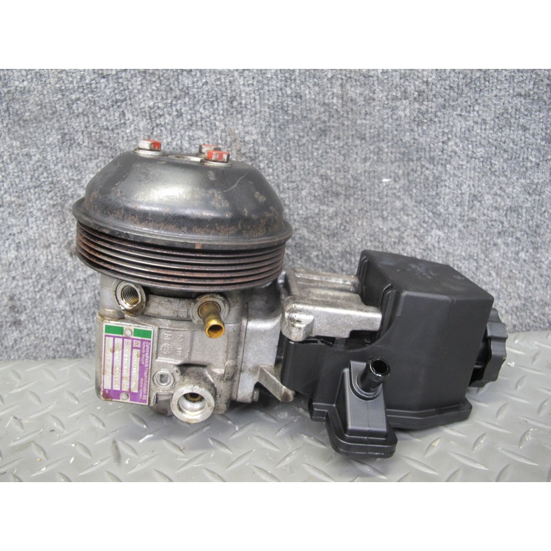 96-99 Mercedes W140 S500 Power Steering Pump w Tank 1404666301 OEM
