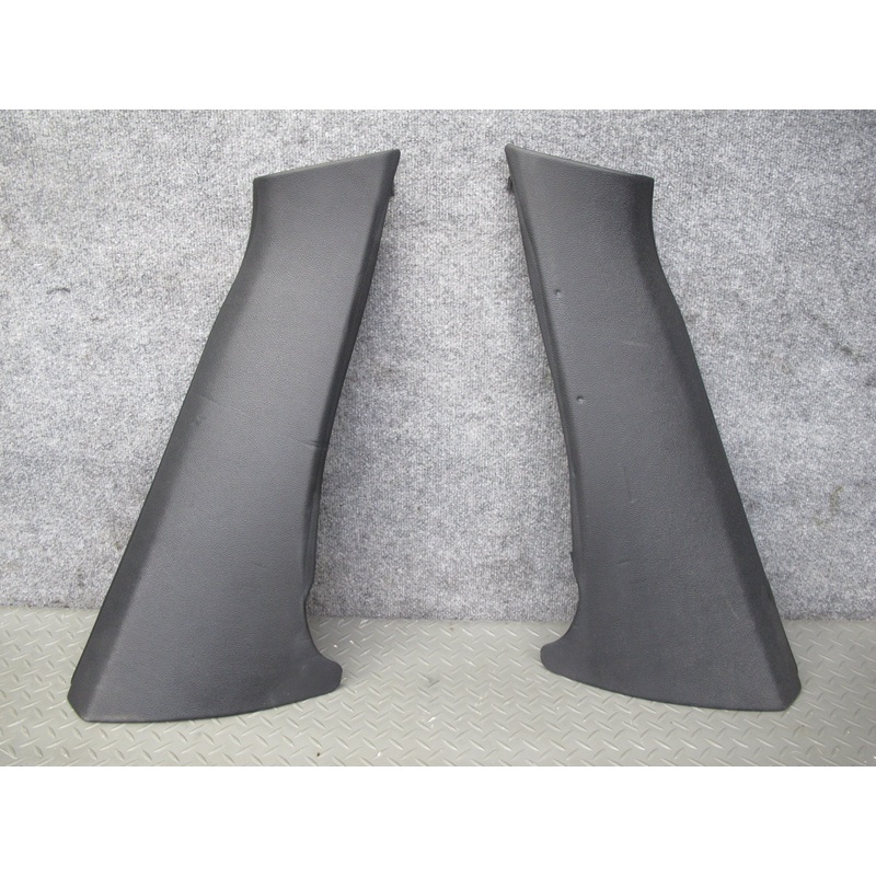08-14 BMW X6 E71 E72 Rear Right & Left Interior C Pillar Lower Trim Panel Set