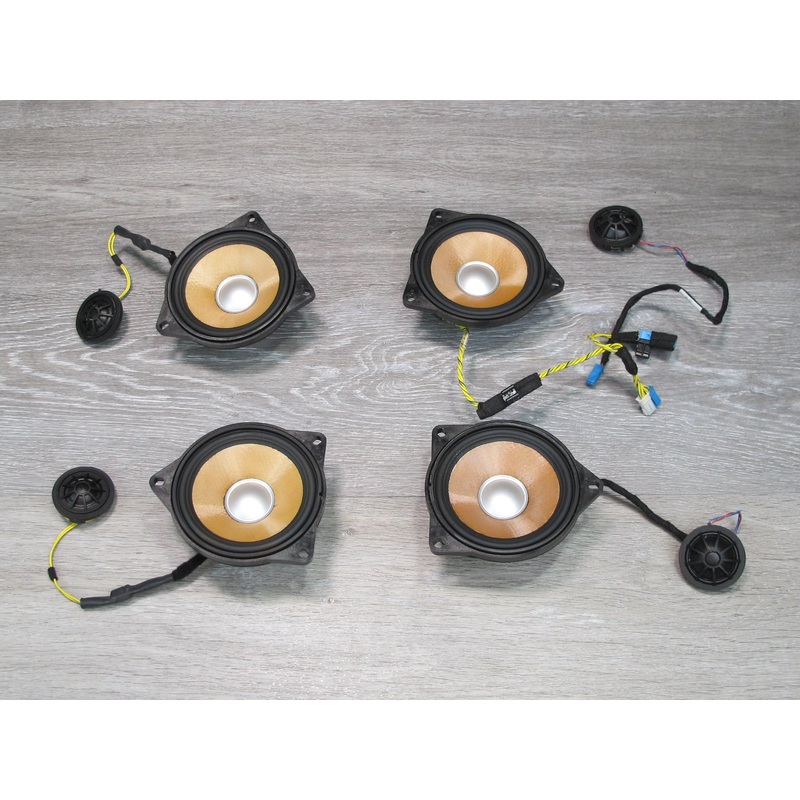 2008-2014 BMW E71 E72 X6 Front & Rear Door Individual Audio Tweeter Speaker Set