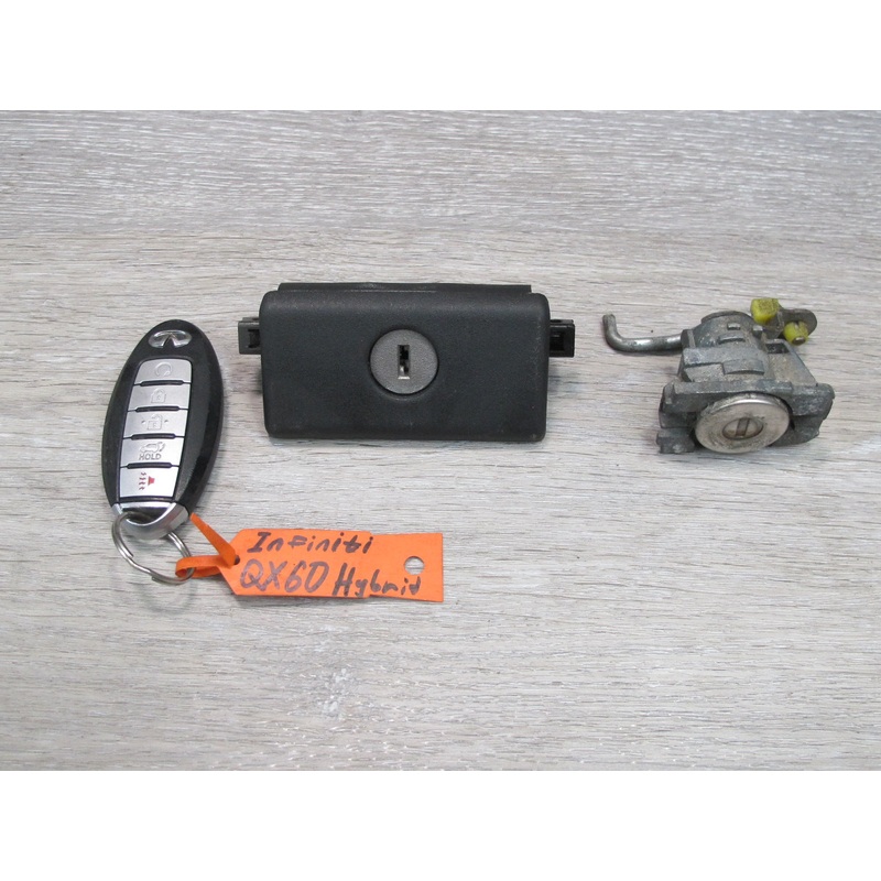 2014-2020 Infiniti QX60 Door Glove Box Handle Lock Cylinder KEY Set