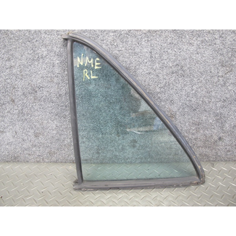 75-85 Mercedes W123 Rear Left Door Vent Glass Window OEM