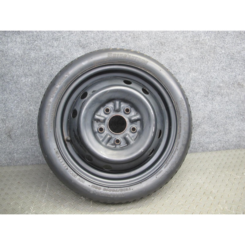 91-92 Toyota SW21L MR2 Spare Tire R15" Wheel 15x4 135/70 99M 5x114.3 OEM