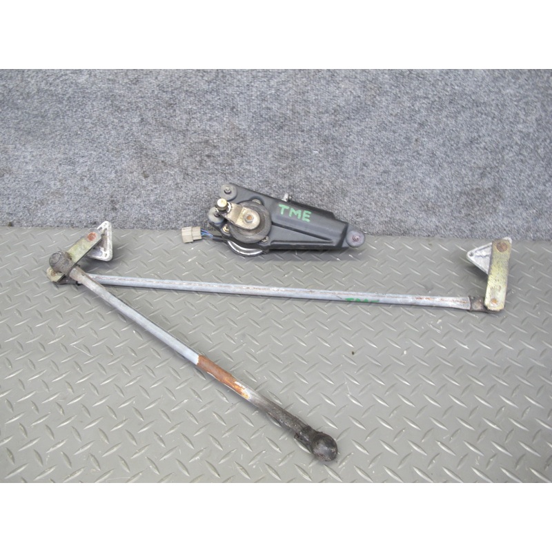 91-95 Toyota SW21L MR2 Front Windshield Wiper Transmission Linkage w Motor OEM