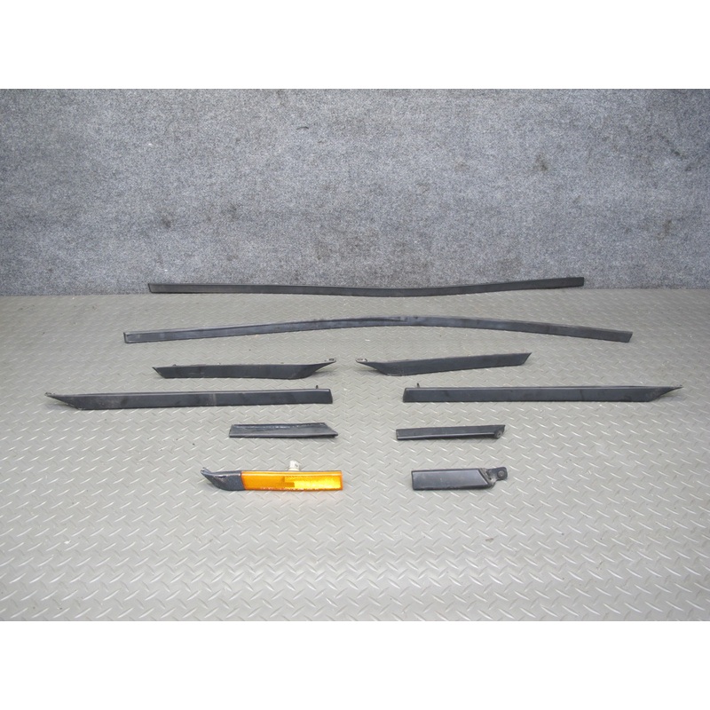 91-95 Toyota SW21L MR2 NON Turbo 10pcs Fender Door Quarter Molding Trim Set OEM