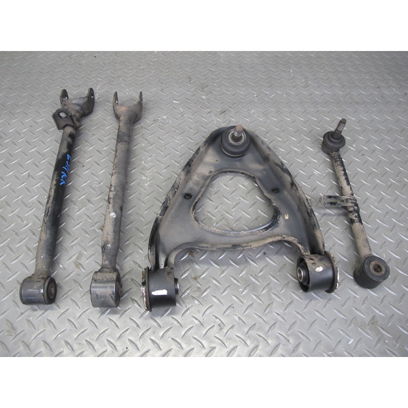 98-00 Lexus UCF20L LS400 Rear Right Upper & Lower Control Arm Set OEM