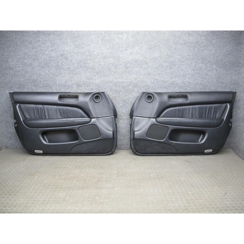 98-00 Lexus UCF20L LS400 Set of 2 Front Door Interior Trim Cover Panel OEM