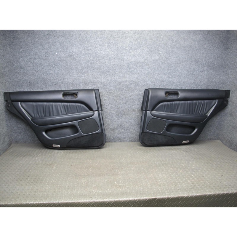 98-00 Lexus UCF20L LS400 Set of 2 Rear Door Interior Trim Cover Panel OEM