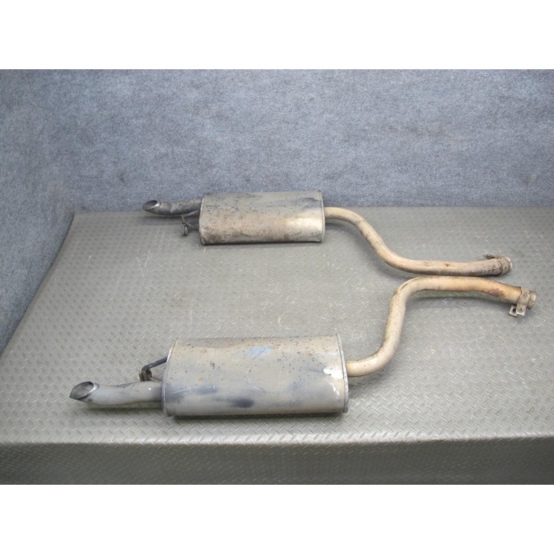 98-00 Lexus UCF20L LS400 Set of 2 Rear Left & Right Exhaust Muffler OEM