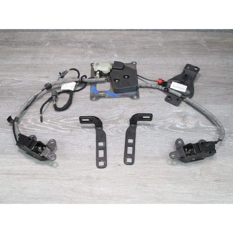09-15 Mini Cooper R57 Convertible Trunk Lock Latch Actuator Drive Unit Set OEM