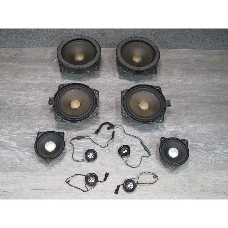 10-15 Mini Cooper R57 Convert 10pcs Harman Kardon Audio Speaker Tweeter Set OEM