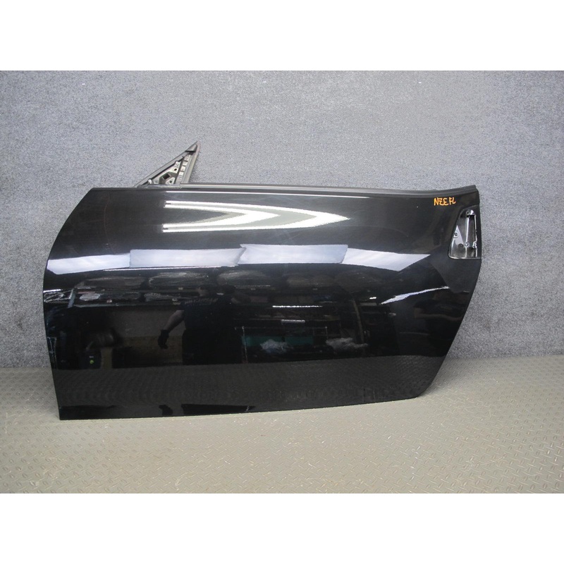 10-19 Nissan Z34 370Z Convertible Left Driver Door Shell Panel Black OEM
