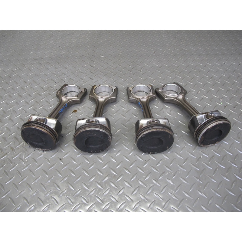 11-12 Mini JCW R55 R56 R57 R58 N14 Set of 4 Engine Piston Connecting Rod 77K OEM