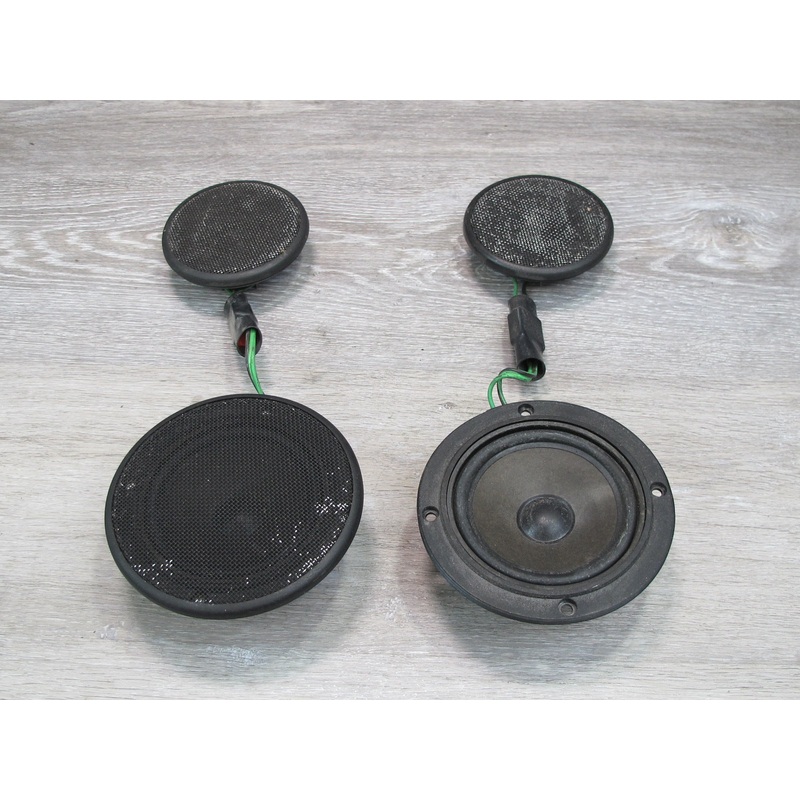 1984-1989 Porsche 928 Front Left & Right Side Door Audio Sound Speaker Set