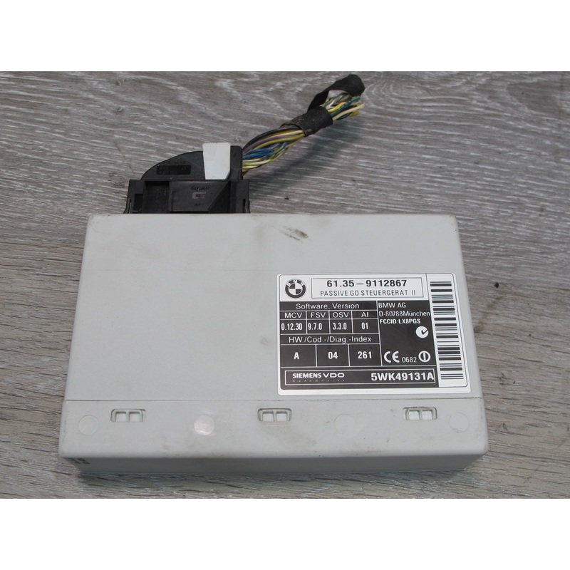 2006-2010 BMW E63 E64 Passive GO Keyless Entry Control Module 9112867