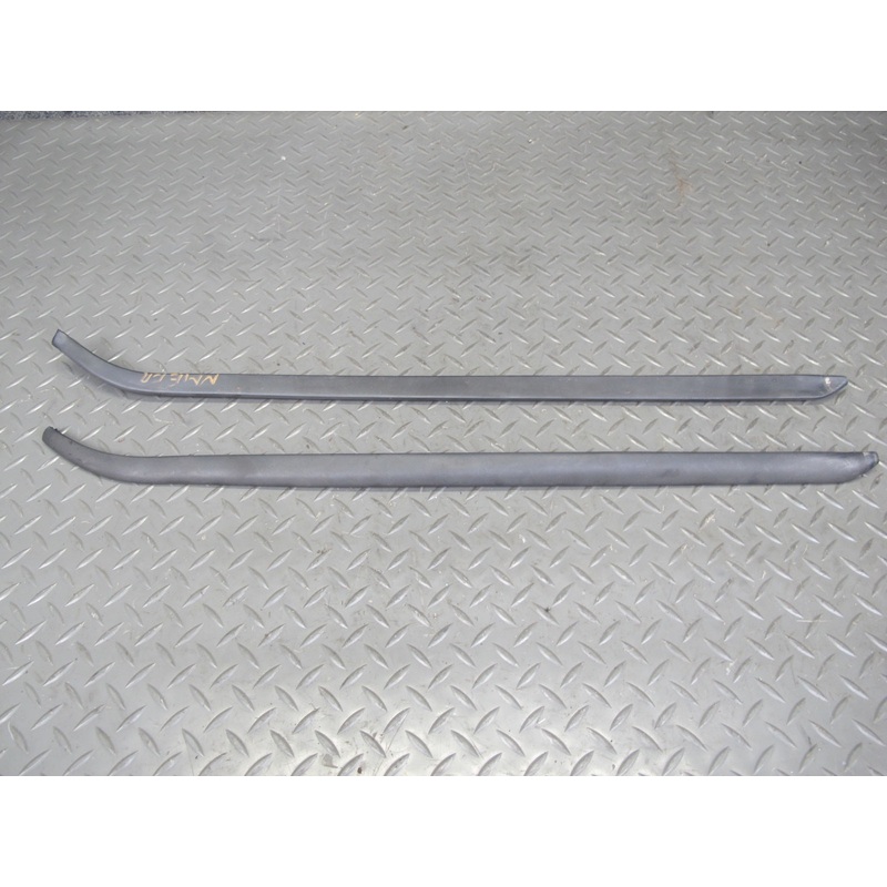 77-85 Mercedes W123 Sedan Set of 2 Front A Pillar Garnish Trim Molding Cover OEM