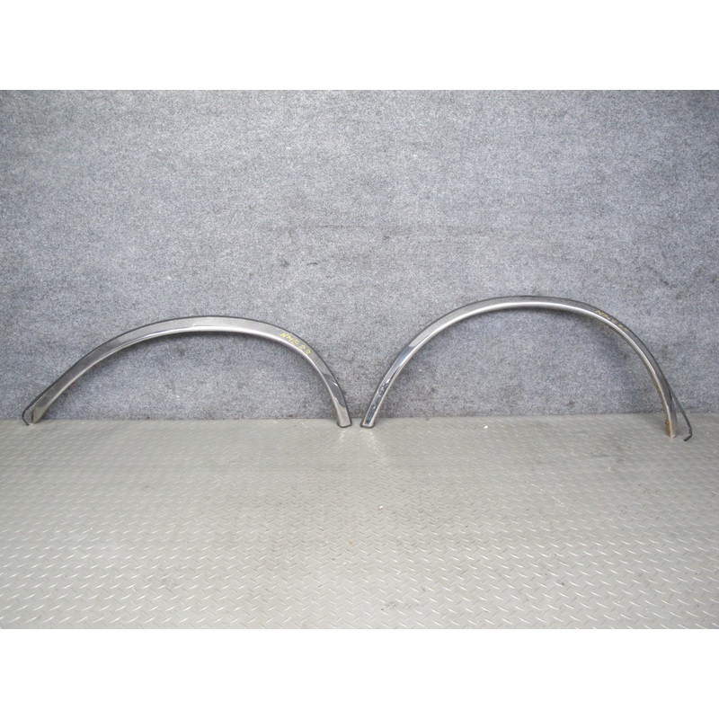 77-85 Mercedes W123 Set of 2 Rear Wheel Arch Fender Flare Chrome Trim Cover OEM