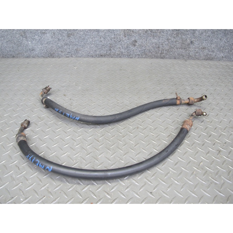 81-85 Mercedes W123 300D Set of 2 Power Steering Hose Pipe Line OEM
