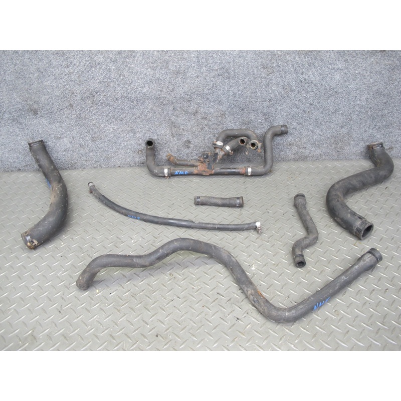 82-85 Mercedes W123 300D M617 617.952 Engine Cooling  Hose  Pipe Line Set OEM