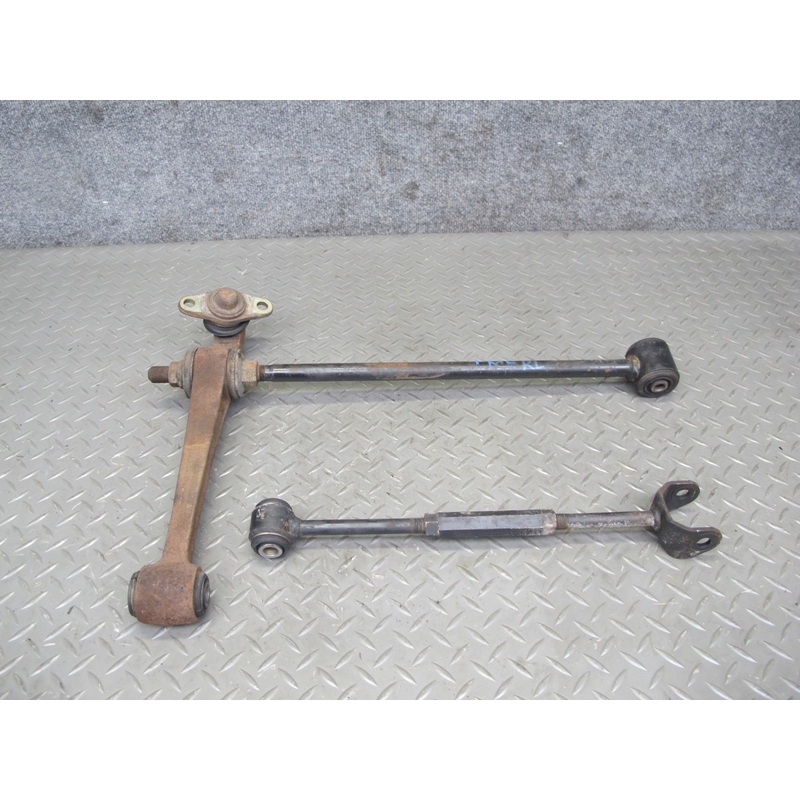 91-92 Toyota MR2 Rear Left Suspension Lower Control Arm Strut Tie Rod Set OEM