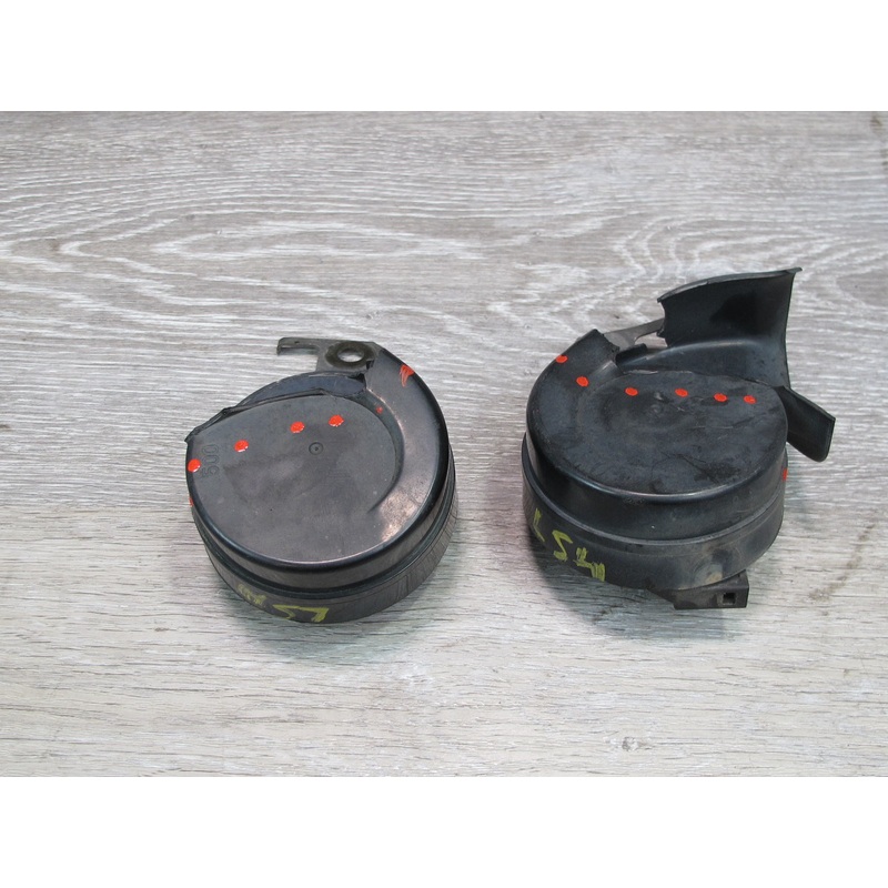 98-00 Lexus UCF20L LS400 Set of 2 High & Low Tone Note Pitch Horn Signal OEM