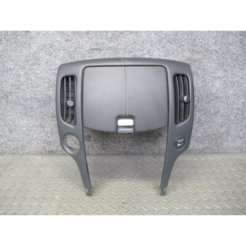 09-20 Nissan 370Z Z34 Dash Center Console Radio Cubby Trim Bezel Black OEM