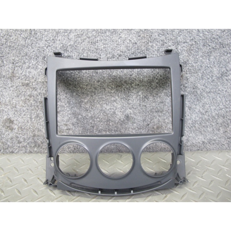 09-20 Nissan 370Z Z34 Dash Center Radio Climate Control Trim Cover Black OEM