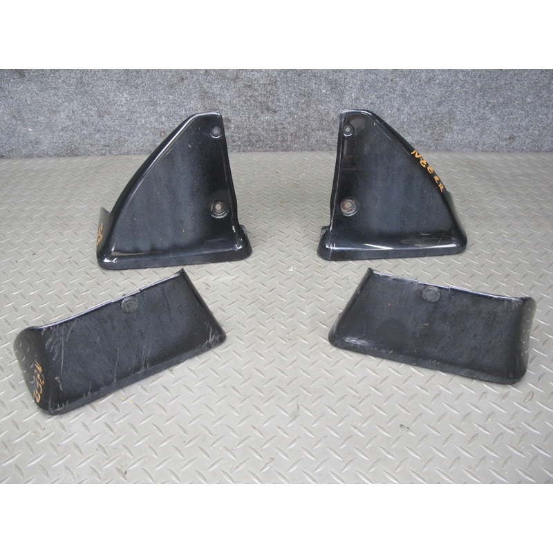 09-20 Nissan 370Z Z34 Set of 4 Front & Rear Left Right MUD Flap Guard Black OEM