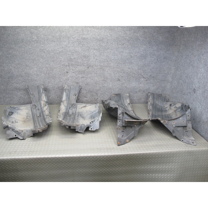 09-20 Nissan Z34 370Z Front Left & Right Fender Liner Splash Shield Set OEM