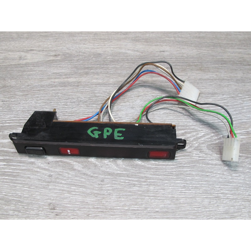 1984-1986 Porsche 928 S Dash Door Lock A/C Switch Control Module Unit