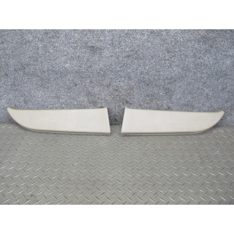 2003-2007 Hummer H2 Rear Left & Right Side Door Upper Window Trim Cover Set