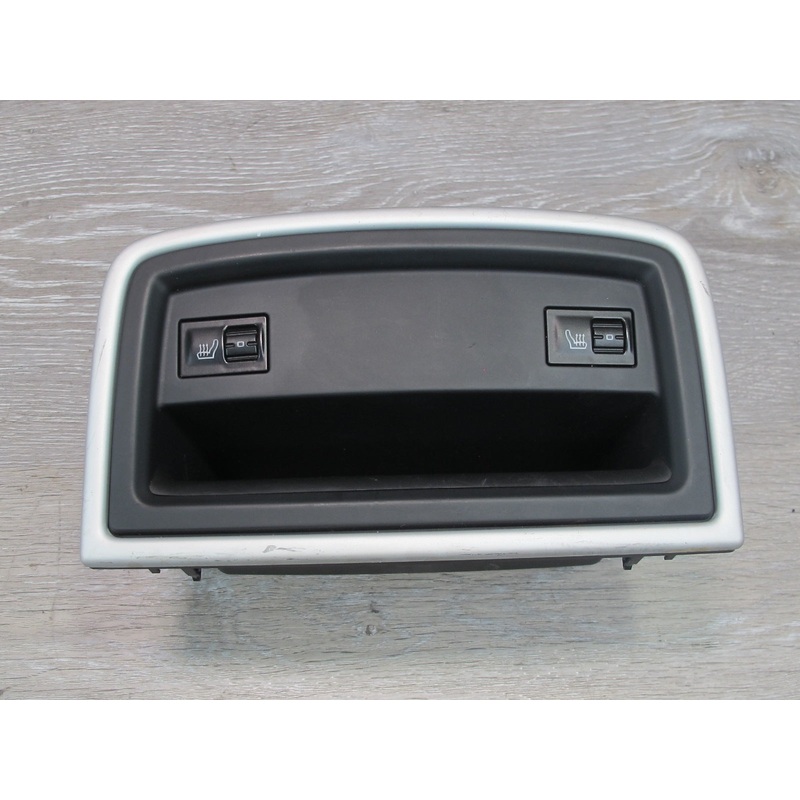 2003-2010 Porsche Cayenne 957 Rear Center Console Heated Seat Switch Tray Trim
