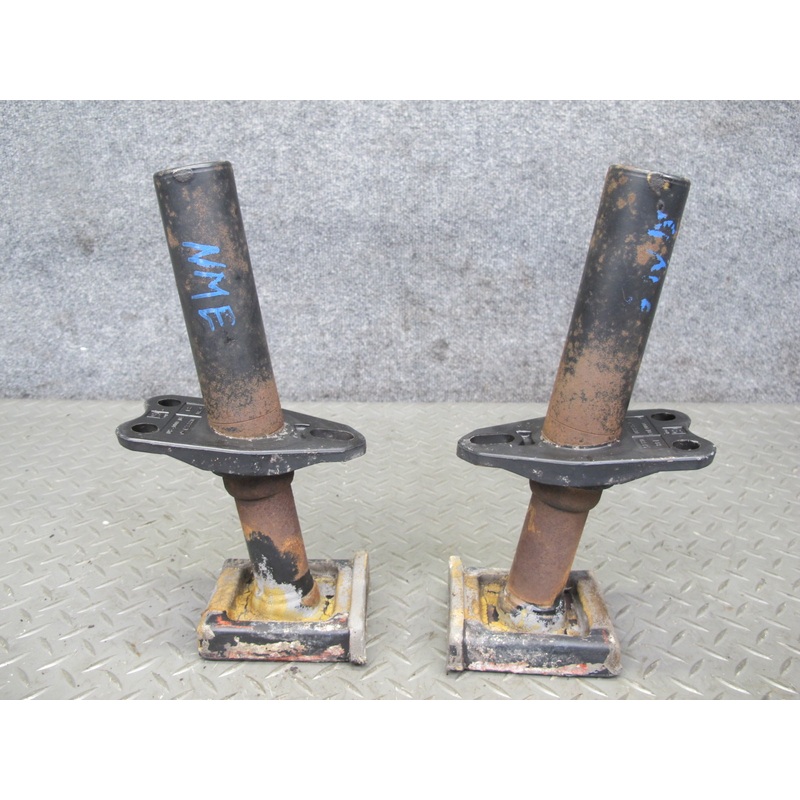 82-85 Mercedes W123 300D Set of 2 Front Bumper Impact Crash Shock Absorber OEM