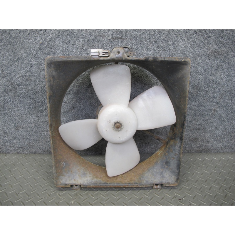 91-95 Toyota SW21L MR2 NA AT 5SFE Engine Radiator Right Cooling Fan & Shroud OEM