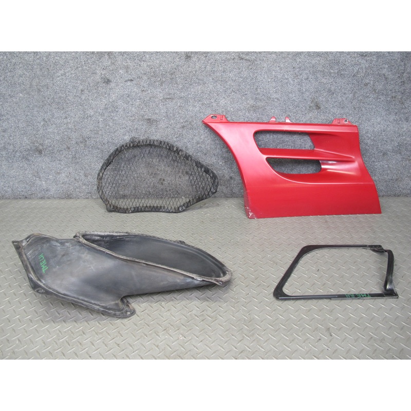 91-95 Toyota SW21L MR2 NA Rear Right Quarter Air Intake Vent Trim Duct Set OEM