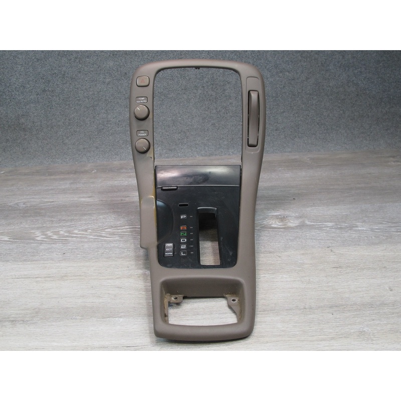 95-96 Lexus SC300 SC400 A/T Center Console Trim w CUP Holder & Shifter Trim OEM