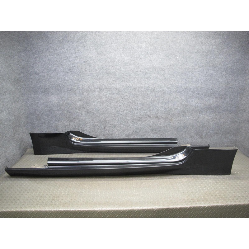 10-14 Nissan 370Z Z34 Convertible Left & Right Side Skirt Rocker Panel Set OEM