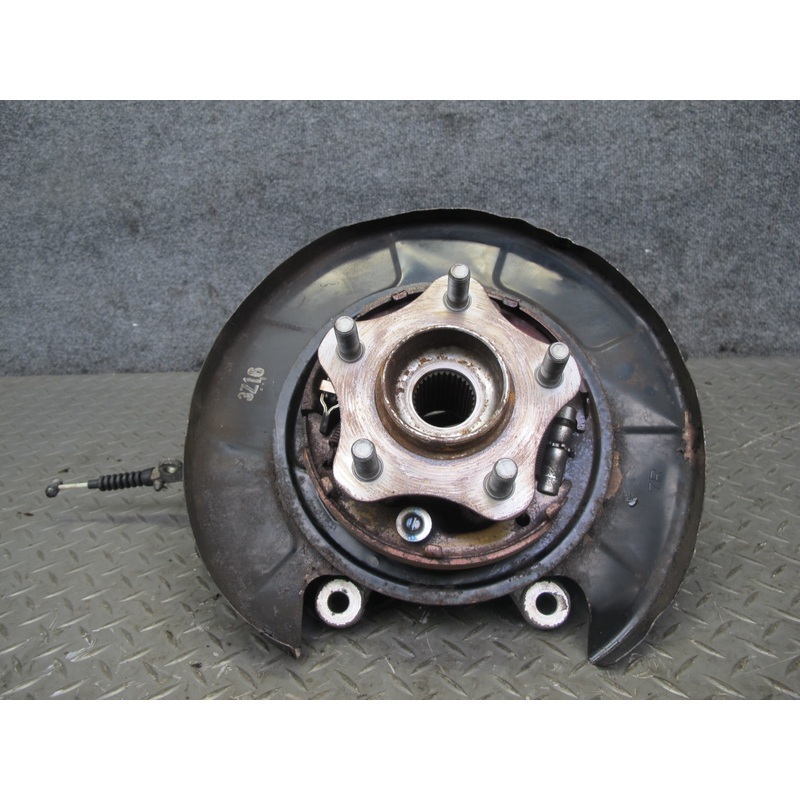 13-14 Nissan 370Z Z34 Rear Right Spindle Knuckle Wheel Hub Bearing 89K Miles OEM