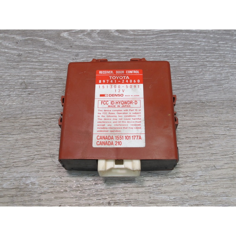 1996 Lexus UZZ30L SC300 SC400 Receiver Door Control Module 89741-24060 OEM