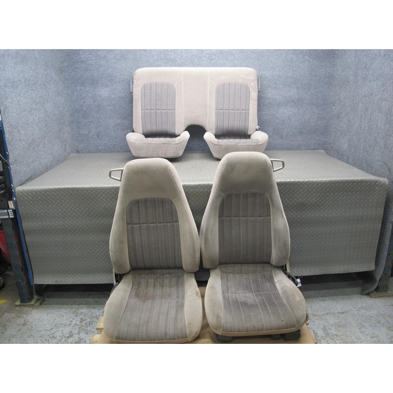 1998 Chevrolet Camaro Z28 Coupe Front & Rear Cloth Seat Set OEM