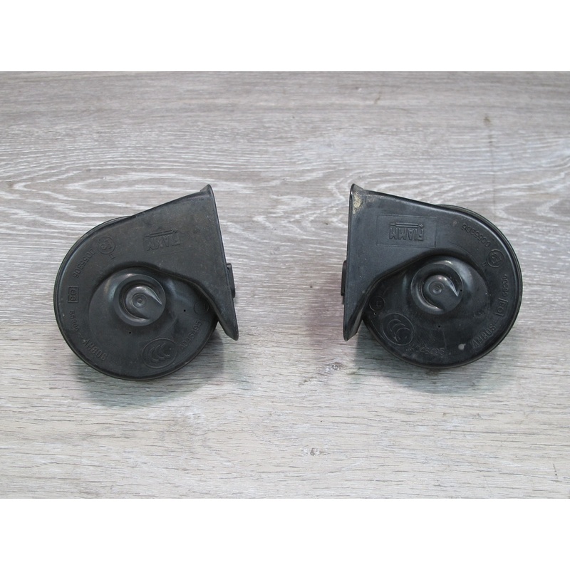 2008-2014 BMW E71 E72 X6 High & Low Tone Note Pitch Horn Signal Set of 2