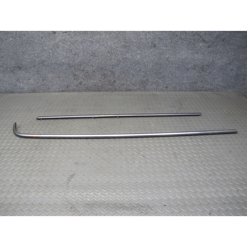 77-85 Mercedes W123 Rear Right Quarter Front Right Door Chrome Trim Molding Set